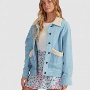 Roxy Womens Almost Famous Bomber Jacket X-Small